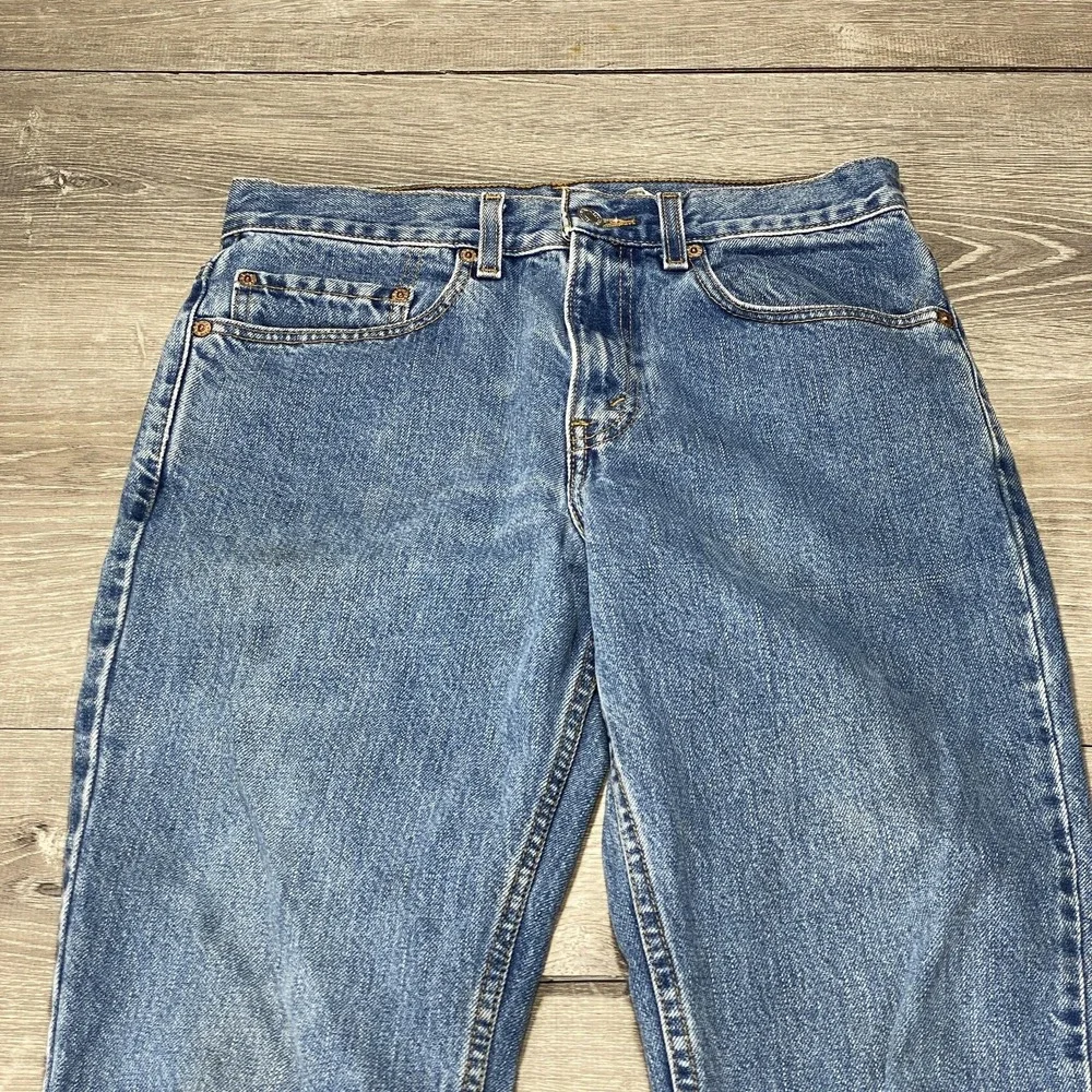 Vintage Levis 511 Jeans Mens 31x32 Blue Denim Slim Fit Tapered‎ Leg Zip Fly